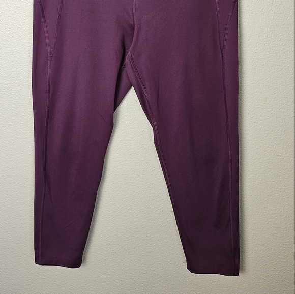 Girlfriend Collective Plum Compressive High Rise Leggings - Picture 4 of 9